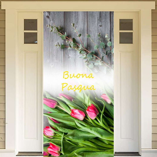 Copri Porta Pannello Buona Pasqua