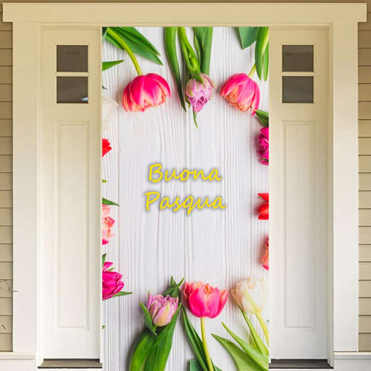 Copri Porta Pannello Buona Pasqua
