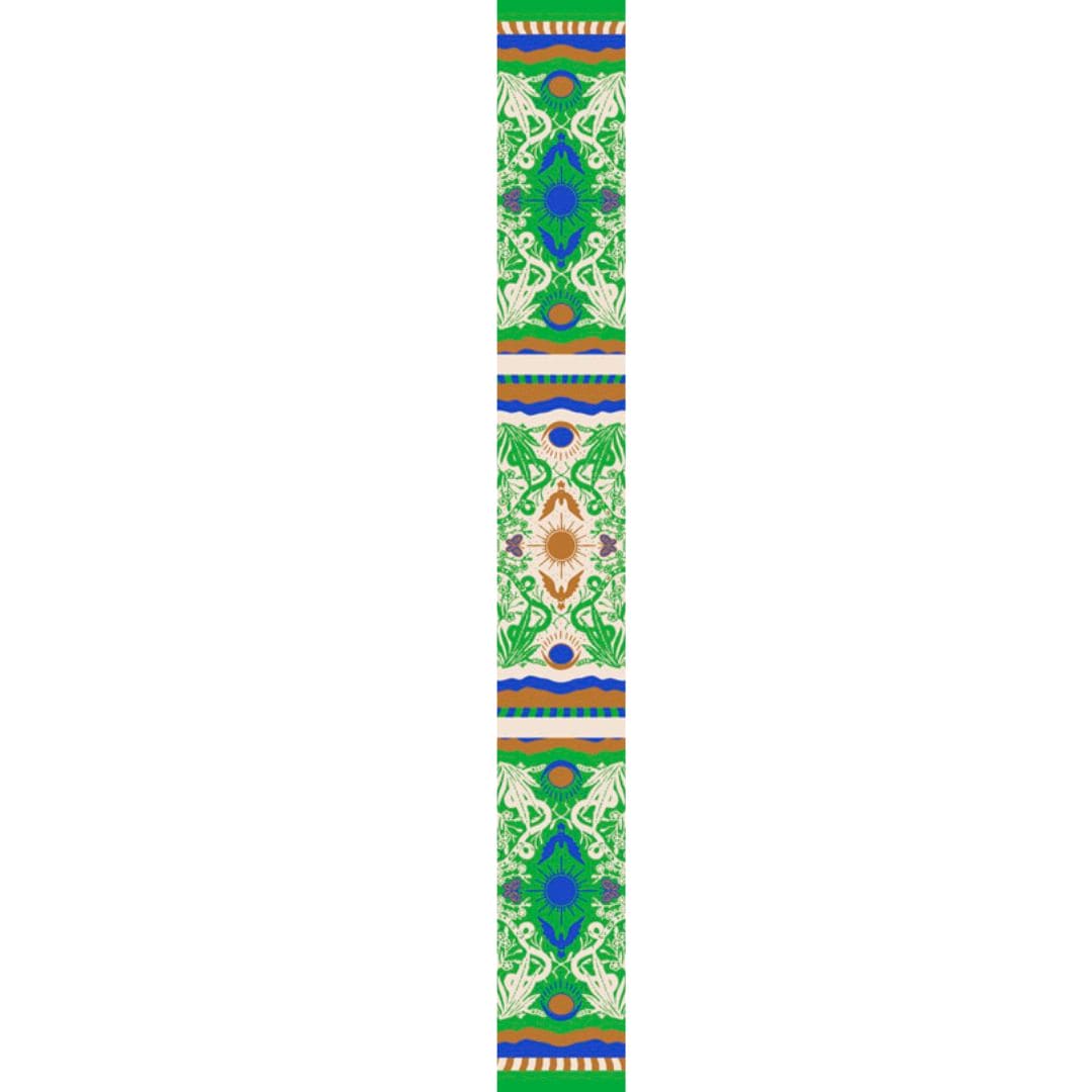 Twilly Raso Boho Chic Geometrico