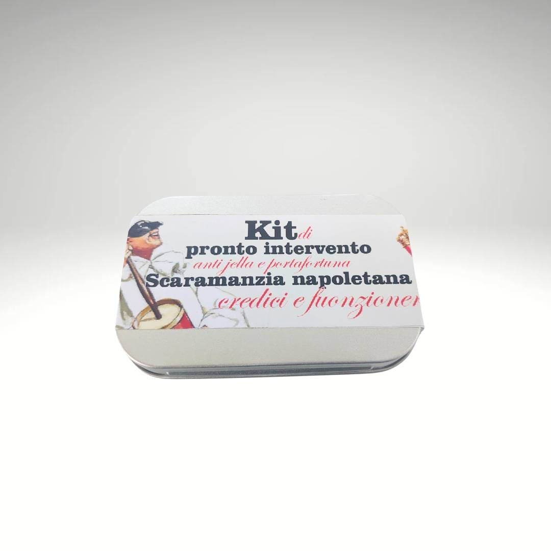 kit pronto intervento anti jella  portafortuna scaramanzia napoletana