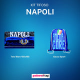 Zaino Sacca Sportiva Personalizzata Napoli Campione d’Italia