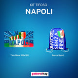 Zaino Sacca Sportiva Personalizzata Napoli Campione d’Italia