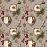 Stampa Pattern design Christmas Vintage