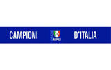Sciarpa Napoli in Poliestere Campioni d'Italia 2025 grazie napoli 4° scudetto