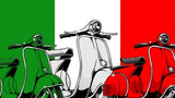 Telo da Mare Spugna Italia 100X160