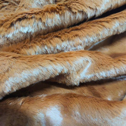 PELLICCIA ECOSOSTENIBILE COGNAC