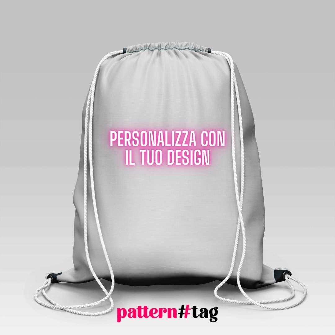 Zaino Sacca Sportiva Personalizzata con il tuo design