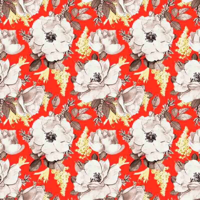 Pattern design flowers moderno - Patterntag