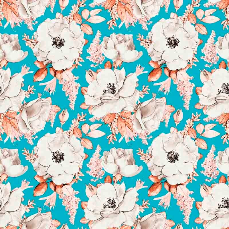 Pattern design flowers moderno - Patterntag