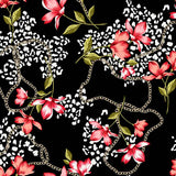Surface Pattern design flowers modern