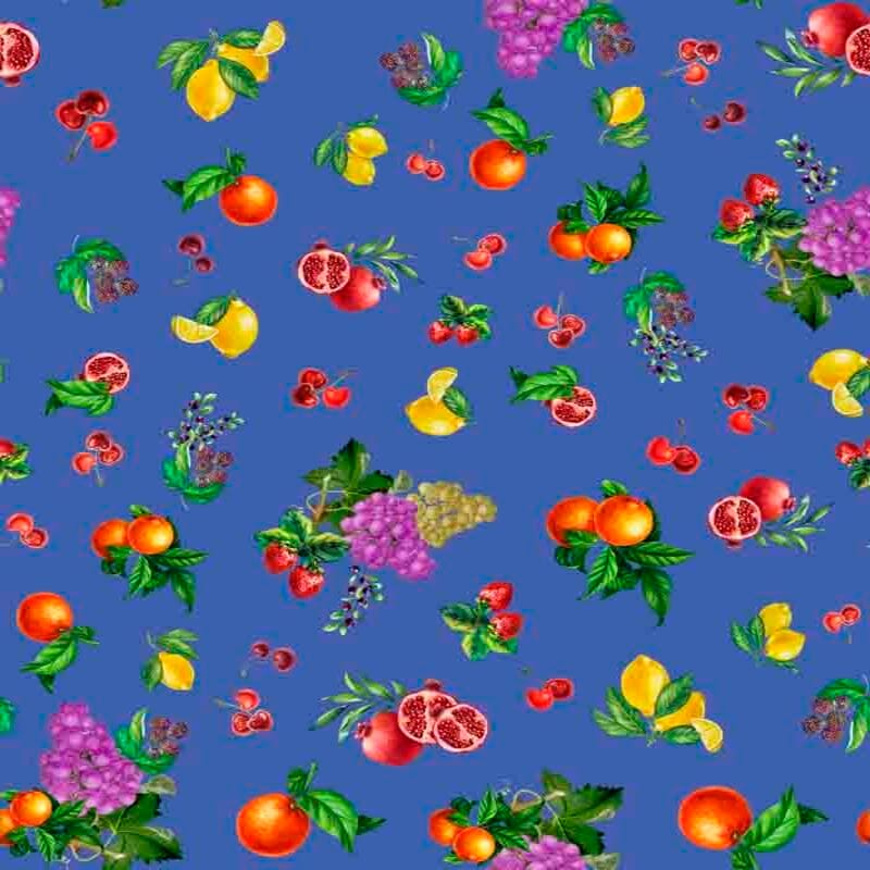 Pattern design conversational moderno frutta - Patterntag