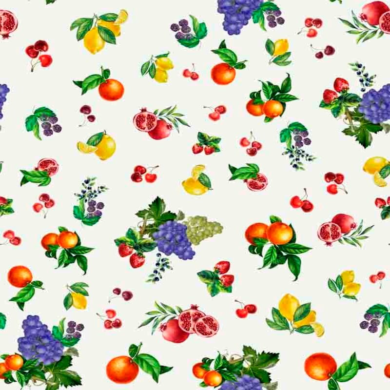 Pattern design conversational moderno frutta - Patterntag