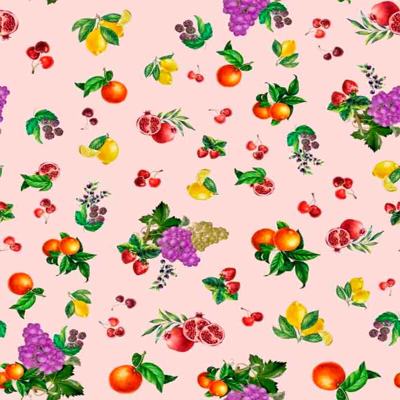 Pattern design conversational moderno frutta - Patterntag
