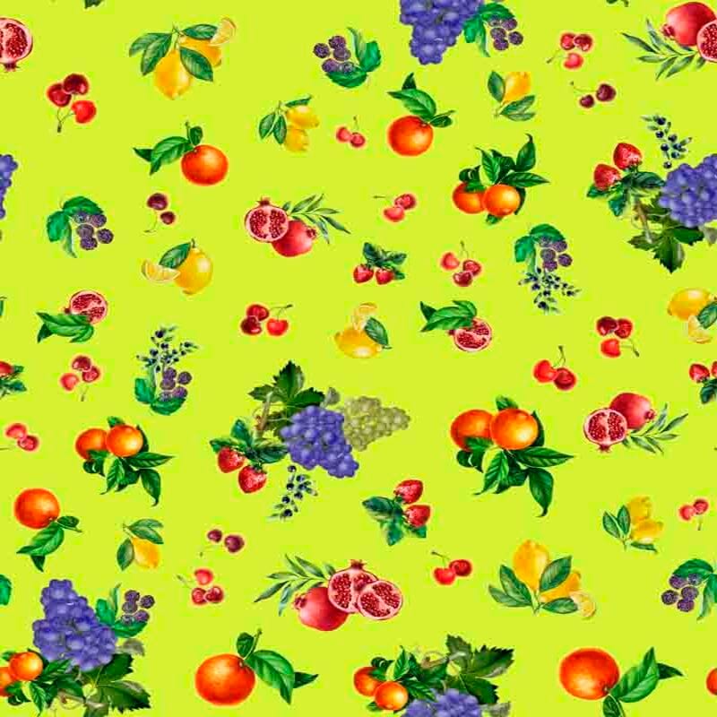 Pattern design conversational moderno frutta - Patterntag