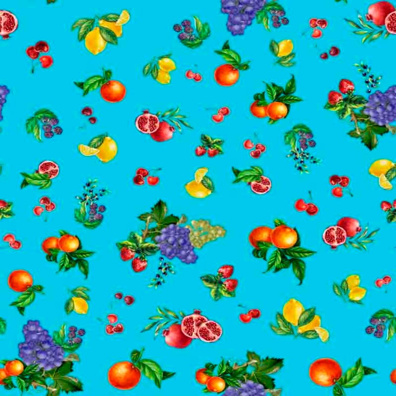 Pattern design conversational moderno frutta - Patterntag