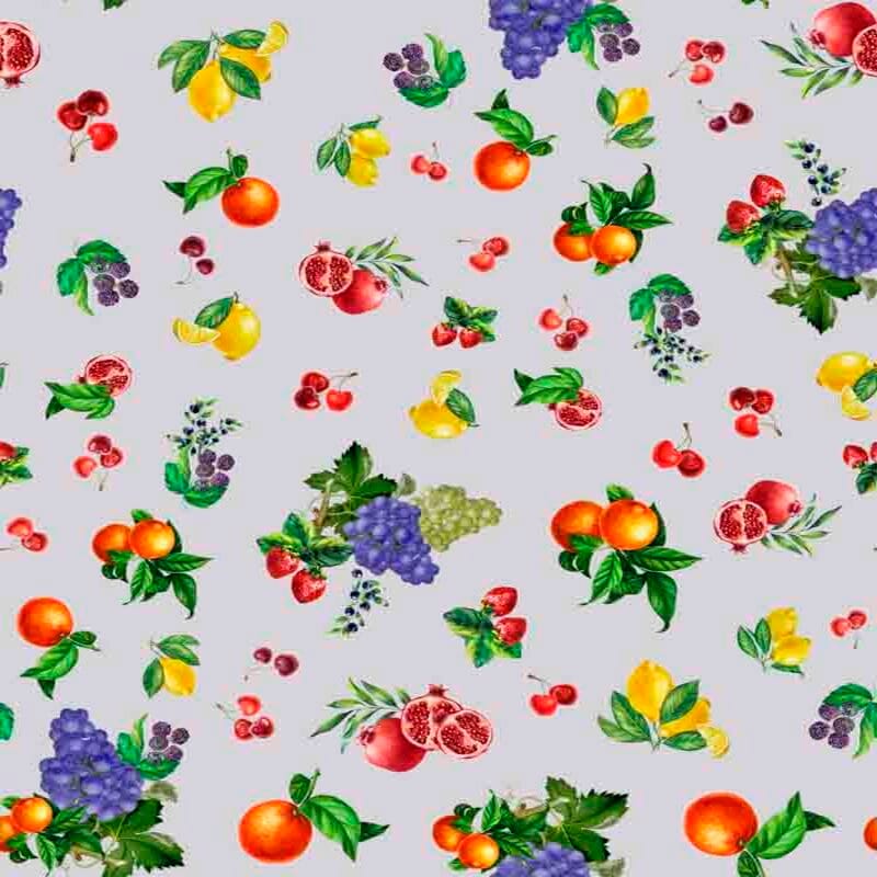 Pattern design conversational moderno frutta - Patterntag