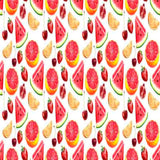 Pattern design conversational moderno frutta anguria - Patterntag