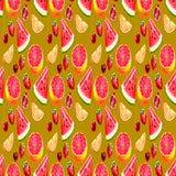Pattern design conversational moderno frutta anguria - Patterntag
