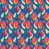 Pattern design conversational moderno frutta anguria - Patterntag