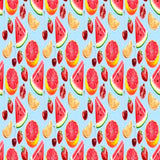 Pattern design conversational moderno frutta anguria - Patterntag