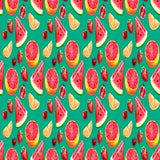 Pattern design conversational moderno frutta anguria - Patterntag