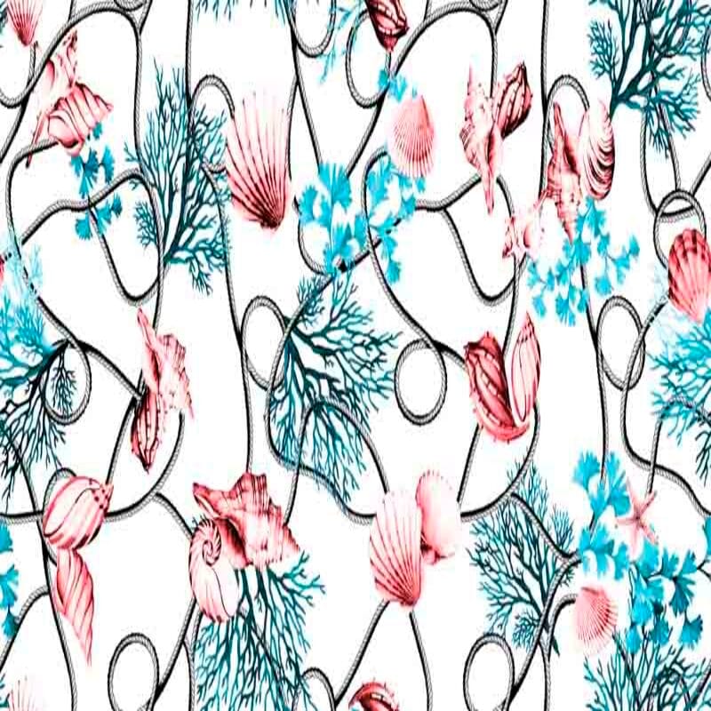 Pattern design conversational conchiglie - Patterntag