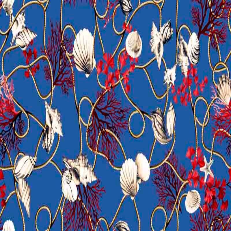 Pattern design conversational conchiglie - Patterntag