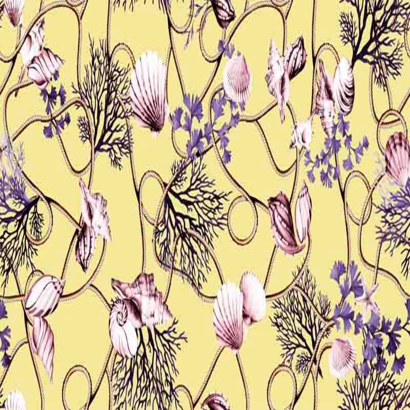 Pattern design conversational conchiglie - Patterntag