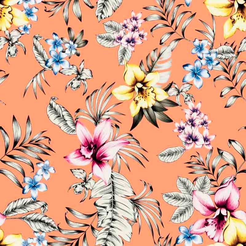 Pattern design fiori eleganti - Patterntag