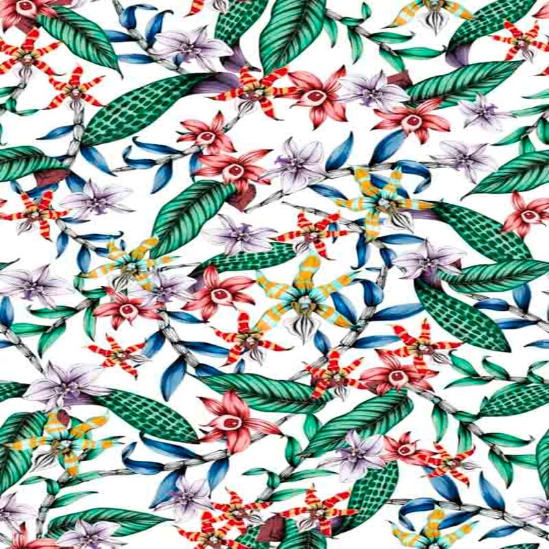 Pattern design fiori moderno - Patterntag