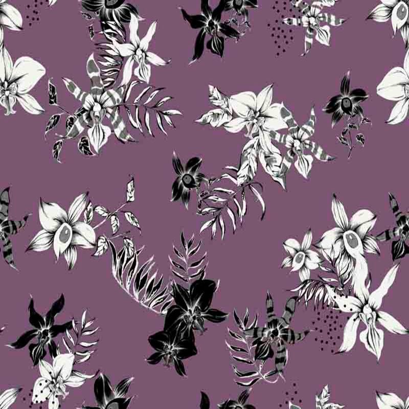 Pattern design fiori elegante - Patterntag