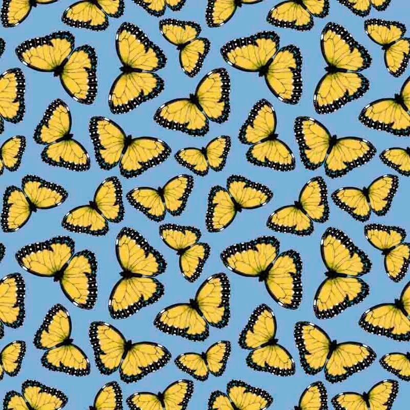 Pattern design conversational modern butterfly - Patterntag