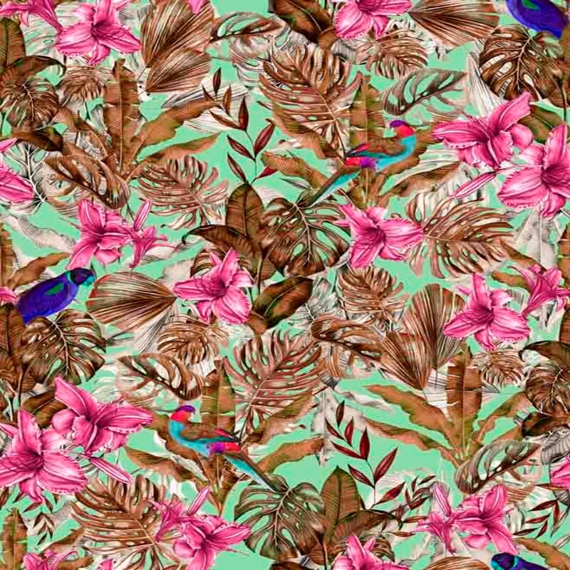 Pattern design fiori moderno - Patterntag