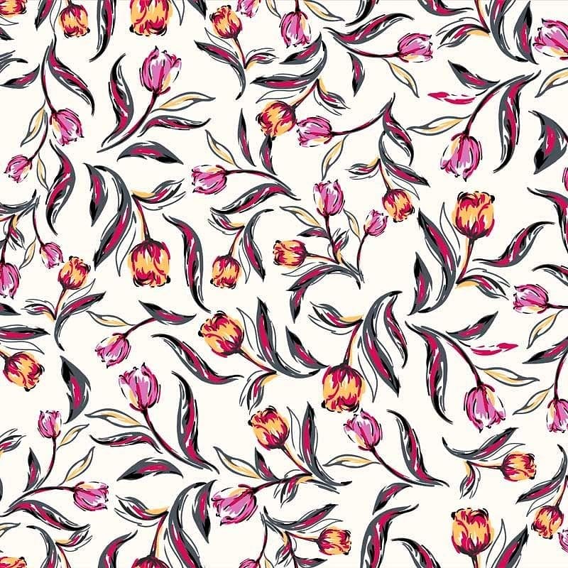 Pattern design flowers fiori artistici - Patterntag