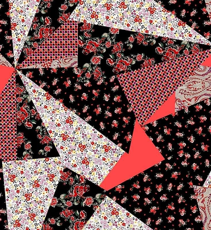 Pattern design flowers fiori astratto - Patterntag