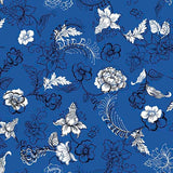 Pattern design flowers fiori astratto moderno 2 - Patterntag
