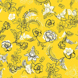 Pattern design flowers fiori astratto moderno 2 - Patterntag