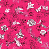 Pattern design flowers fiori astratto moderno 2 - Patterntag