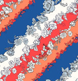 Pattern design flowers fiori astratto moderno 3 - Patterntag