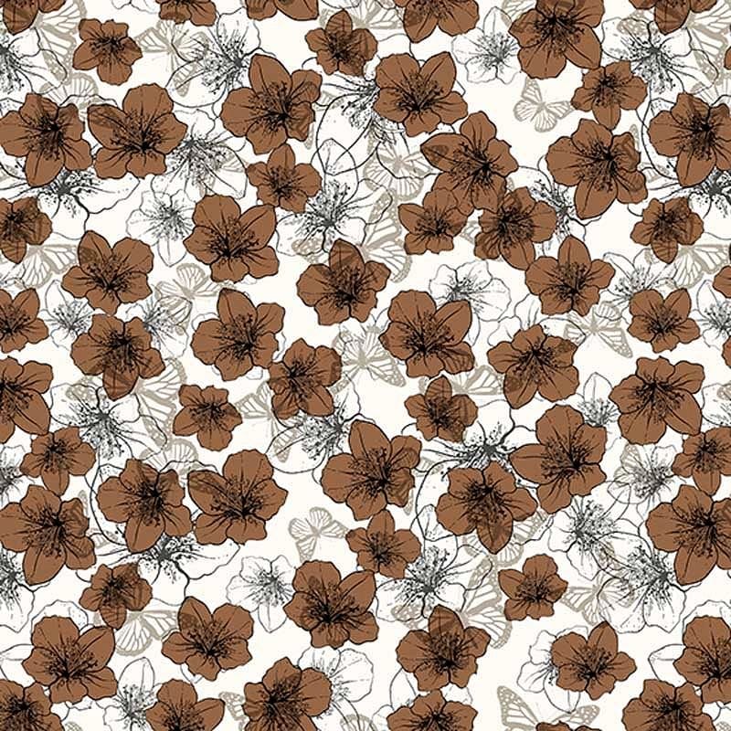 Pattern design flowers fiori astratto retrò - Patterntag