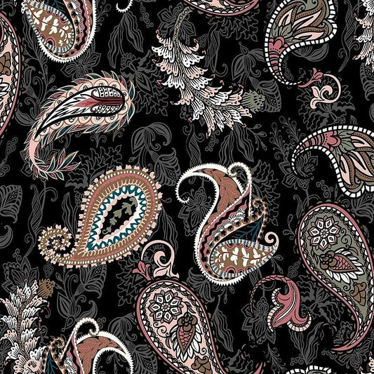 Pattern design paisley fiori - Patterntag