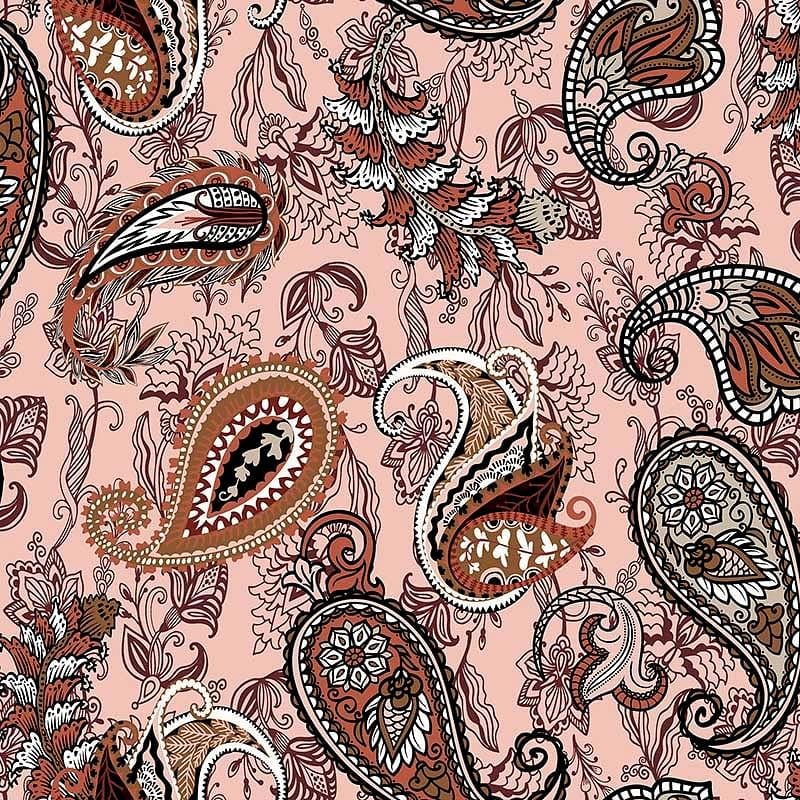 Pattern design paisley fiori - Patterntag