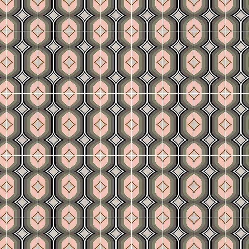 Pattern design geometric rombi - Patterntag