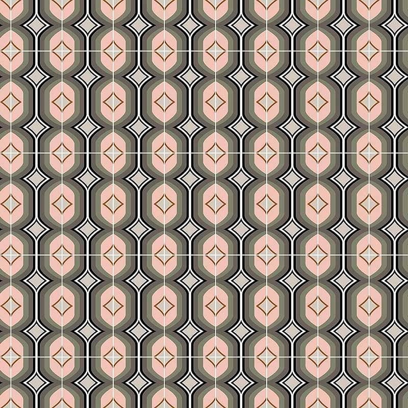 Pattern design geometric rombi - Patterntag