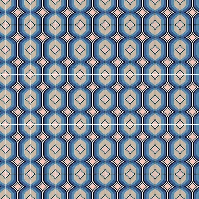Pattern design geometric rombi - Patterntag
