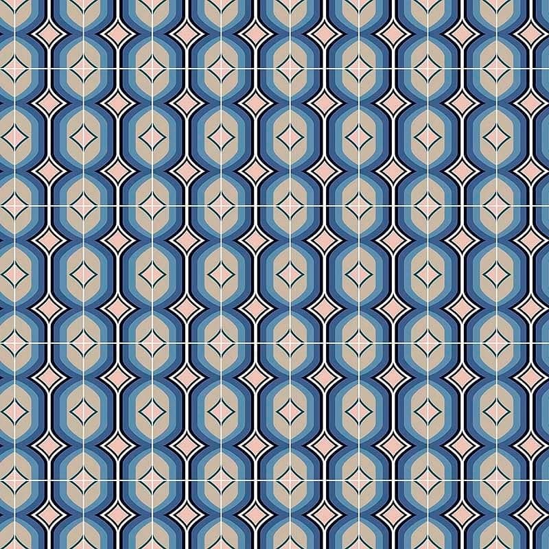 Pattern design geometric rombi - Patterntag