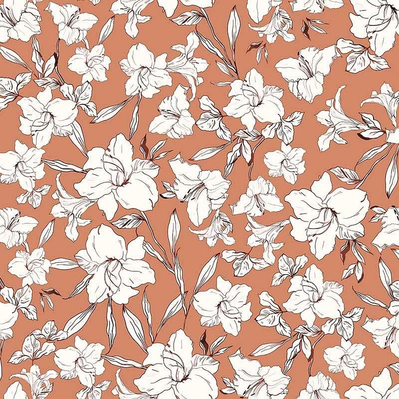 Pattern design flowers fiori elegante 3 - Patterntag