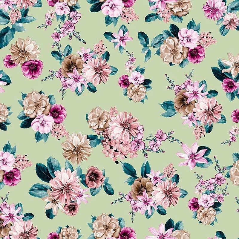 Pattern design flowers fiori astratto 2 - Patterntag