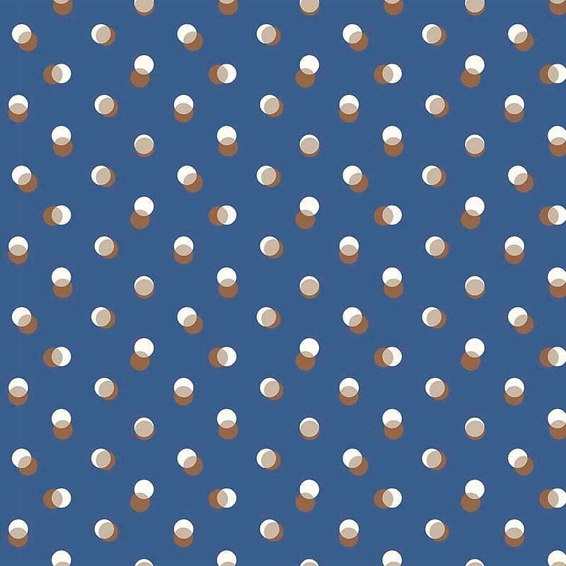 Pattern design pois bicolor - Patterntag