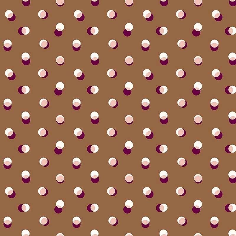 Pattern design pois bicolor - Patterntag